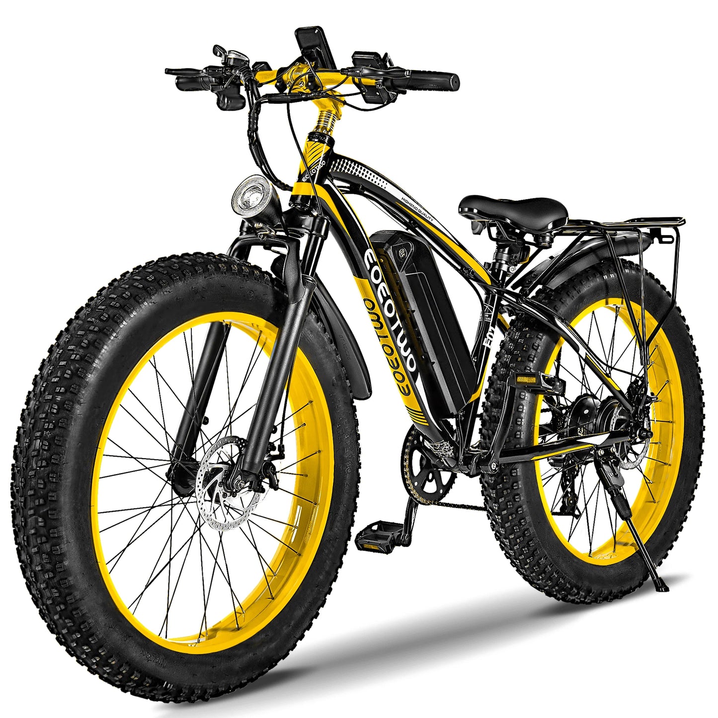 Electric Bike, 1500W, 48V 15Ah Battery, 26" 4.0 Fat Tire, 34MPH High Speed Off-Road Mountain Bicycle