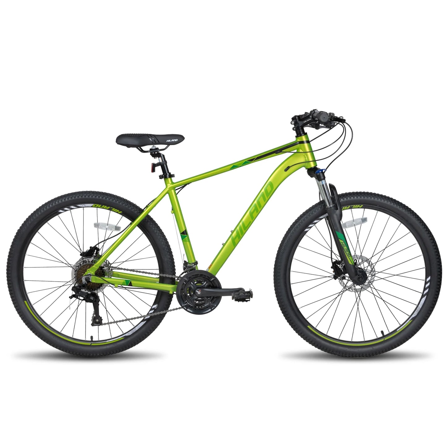 Aluminum Mountain Bike, 21 Speeds, Hydraulic Disc-Brakes, Lock-Out Suspension Fork, 27.5 inch Wheel, Men's Bike