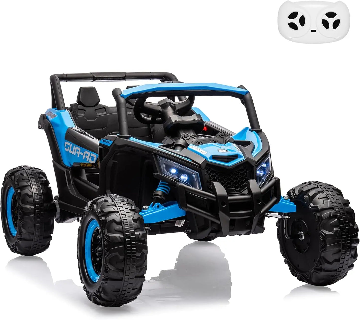Ride On Car, 24V Electric Motor, 2-Seater, w/Remote for Kids