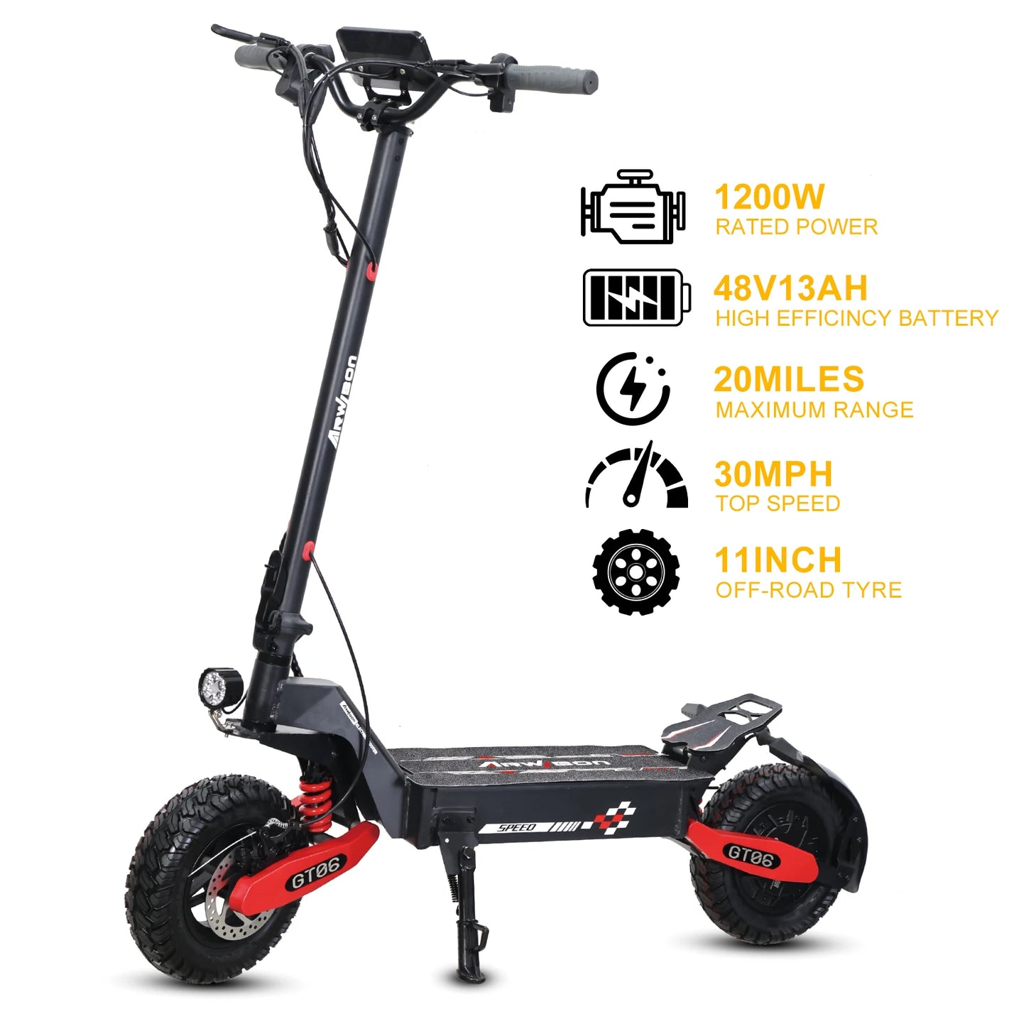 Electric Scooter, Dual 4000W Motor, 45MPH Fast E-Scooter, 60V 27Ah, Heavy Duty 11" Off-Road Vacuum Tires 330lbs, Foldable