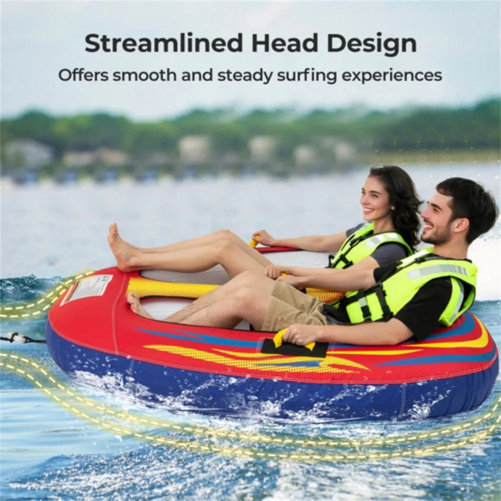 Double Inflatable, Tow Kayak, Enhanced Water Fun for Thrilling Water Adventures
