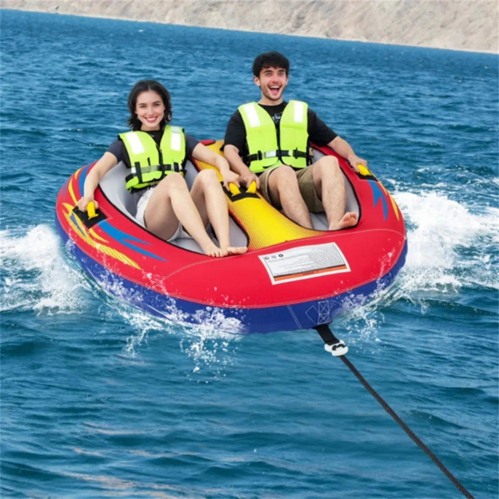 Double Inflatable, Tow Kayak, Enhanced Water Fun for Thrilling Water Adventures