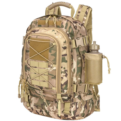Military Tactical Backpack, 60L Army Molle Rucksack, Travel, Hiking, Camping or Hunting