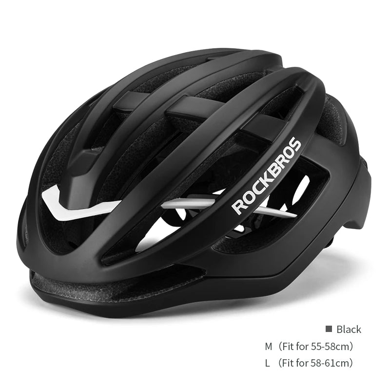 Bike Helmet, Road Cycling Helmet, Integrally-Molded Men or Women Breathable Ventilation, Ultralight
