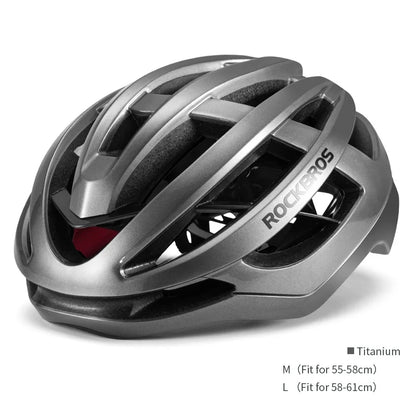 Bike Helmet, Road Cycling Helmet, Integrally-Molded Men or Women Breathable Ventilation, Ultralight