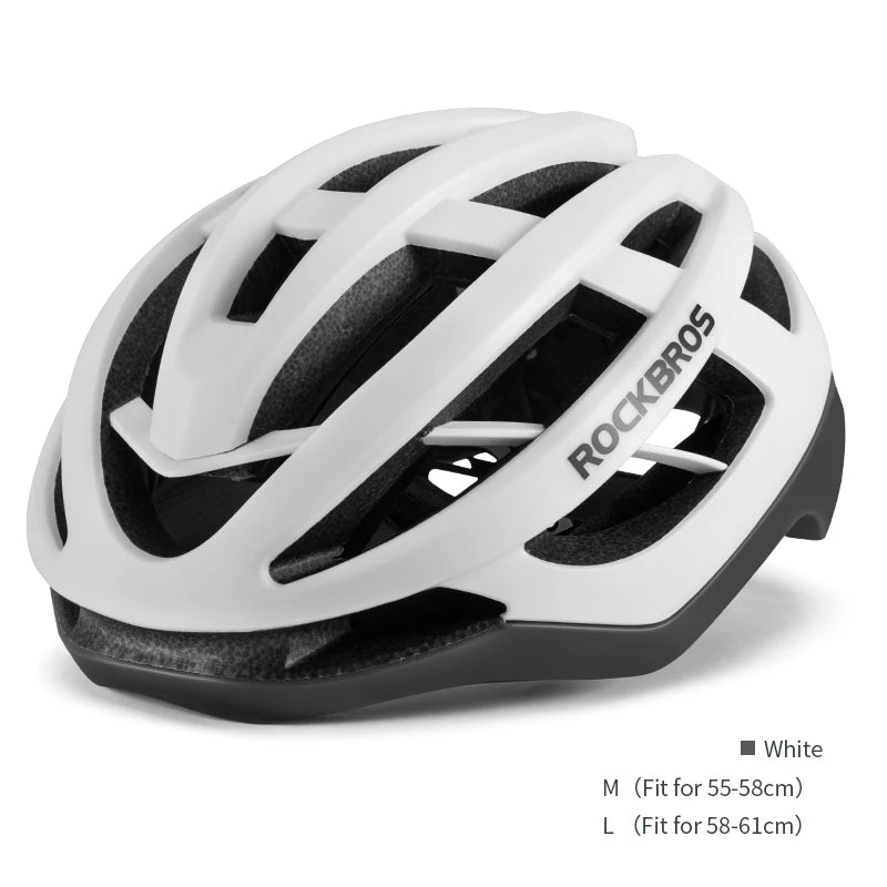 Bike Helmet, Road Cycling Helmet, Integrally-Molded Men or Women Breathable Ventilation, Ultralight