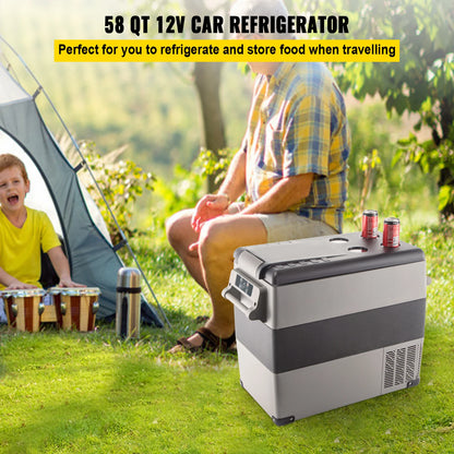 Mini Car Refrigerator, 20L 22L 35L 45L 55L, Fridge-Freezer, Portable Compressor DC 110-240V