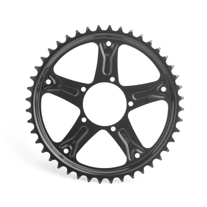 Mid Motor Chain Wheel Chainring, 46T 48T 52T Electric Bicycle Conversions Parts