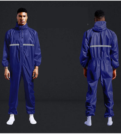 Raincoat /Conjoined Raincoat/Overalls, Men and Women, Hooded Rain Suit