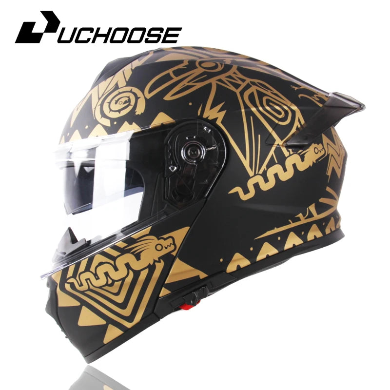 High Quality Motorcycle Helmet, DOT Approved, Unisex, Four Seasons, Motocross, Modular Flip Up Visor, Off Road