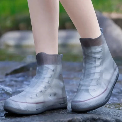 Waterproof Silicone Shoe Cover, Rain Boots Cover, Non-slip Shoes Protector Reusable