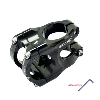 31.8mm MTB Racing Bike Stem, Aluminum Alloy, CNC Down Hill Mountain Bike Handlebar Short Stem,