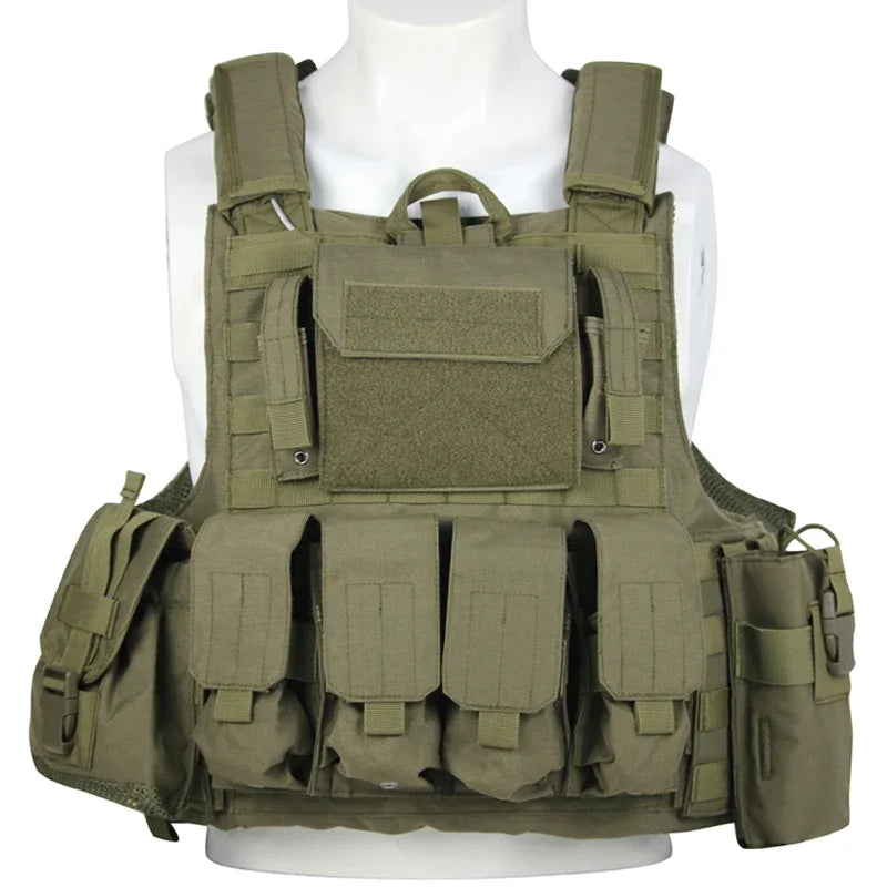 Tactical Vest, Outdoor Body Armor, Protective Vests, Hunting Plate Carrier