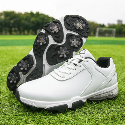 New Professional Men's Golf Shoes, Comfortable, Anti Slip Footwear