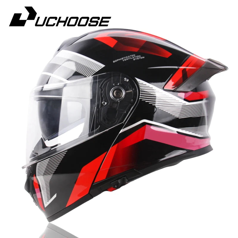 High Quality Motorcycle Helmet, DOT Approved, Unisex, Four Seasons, Motocross, Modular Flip Up Visor, Off Road