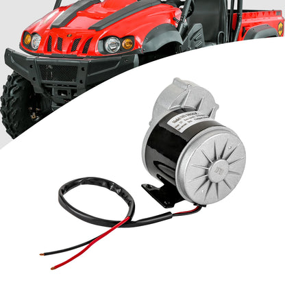 Electric Motor 250W 12V Bicycle Brushed Motor Gear Reduction, DC Motor, Electric Reductor for Scooters & E-Bikes