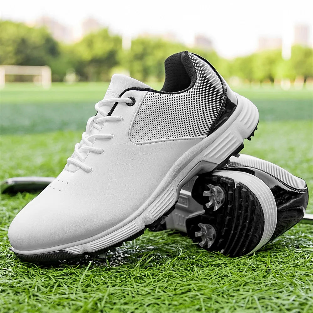 Men Waterproof Golf Sneakers New Anti Slip Walking Footwears