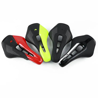 Bicycle Saddle, Hollow Breathable Road Bike Seat, Ultralight Shockproof Cycling Seat Cushion
