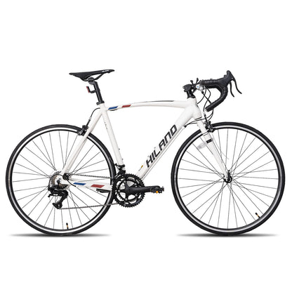 700c Road Bike, 14 Speeds, Lightweight Aluminum Frame, Racing or Road Bike, Unisex