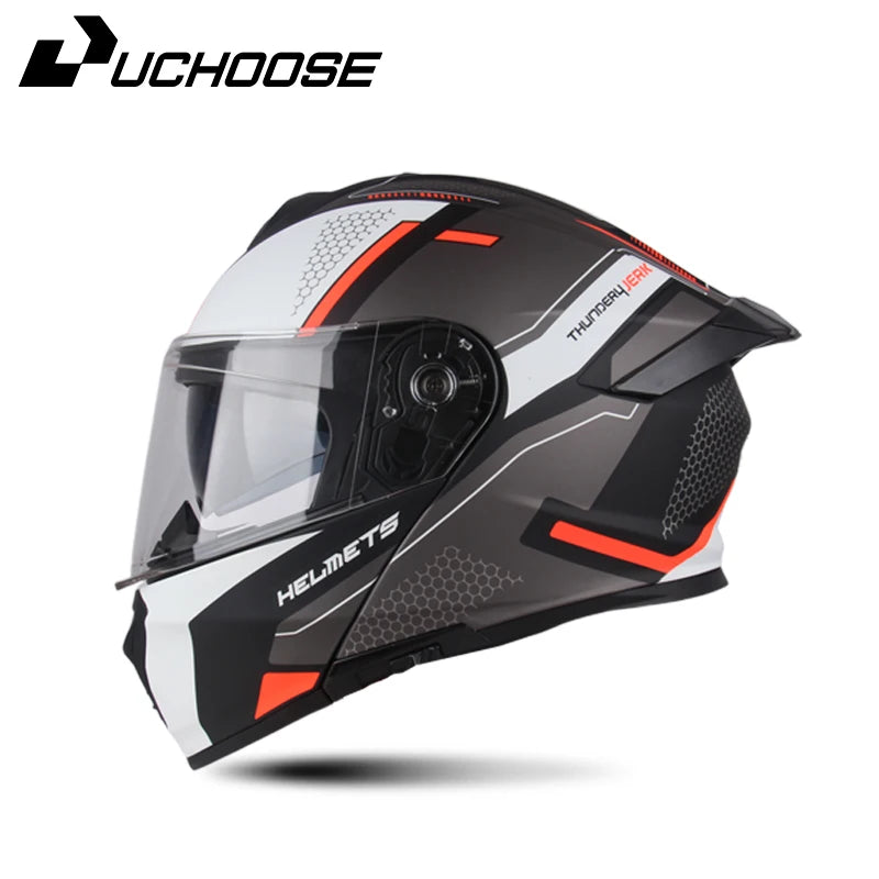 High Quality Motorcycle Helmet, DOT Approved, Unisex, Four Seasons, Motocross, Modular Flip Up Visor, Off Road