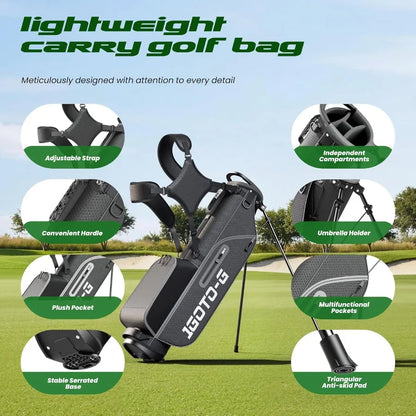 Golf Clubs, Full 9 piece Set for Men, Right Handed with Bag and Rain Hood
