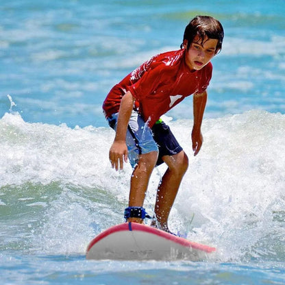 Surfboard 6 feet, Surf Beach, Foamier Board w/ Removable Fins