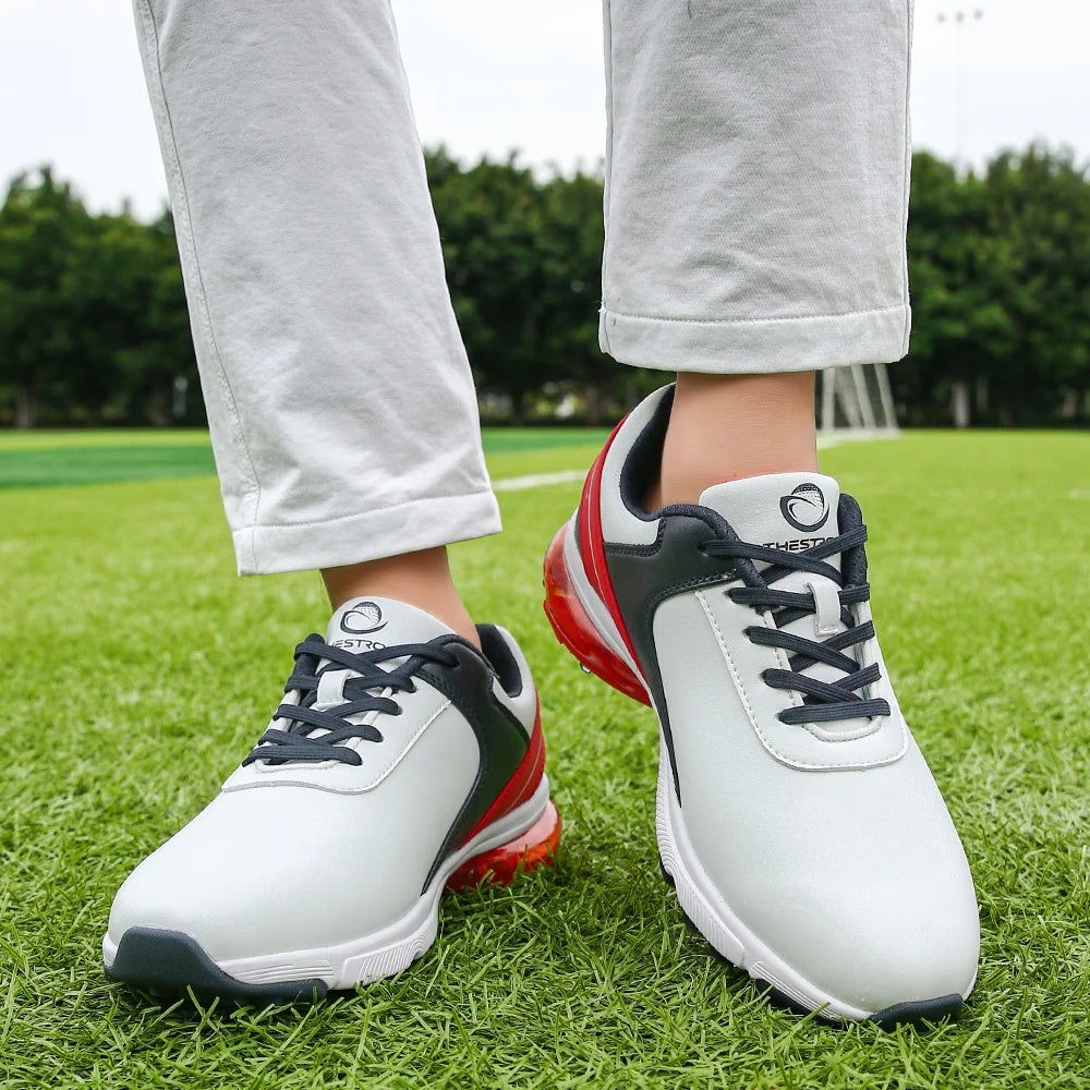 New Professional Men's Golf Shoes, Comfortable, Anti Slip Footwear