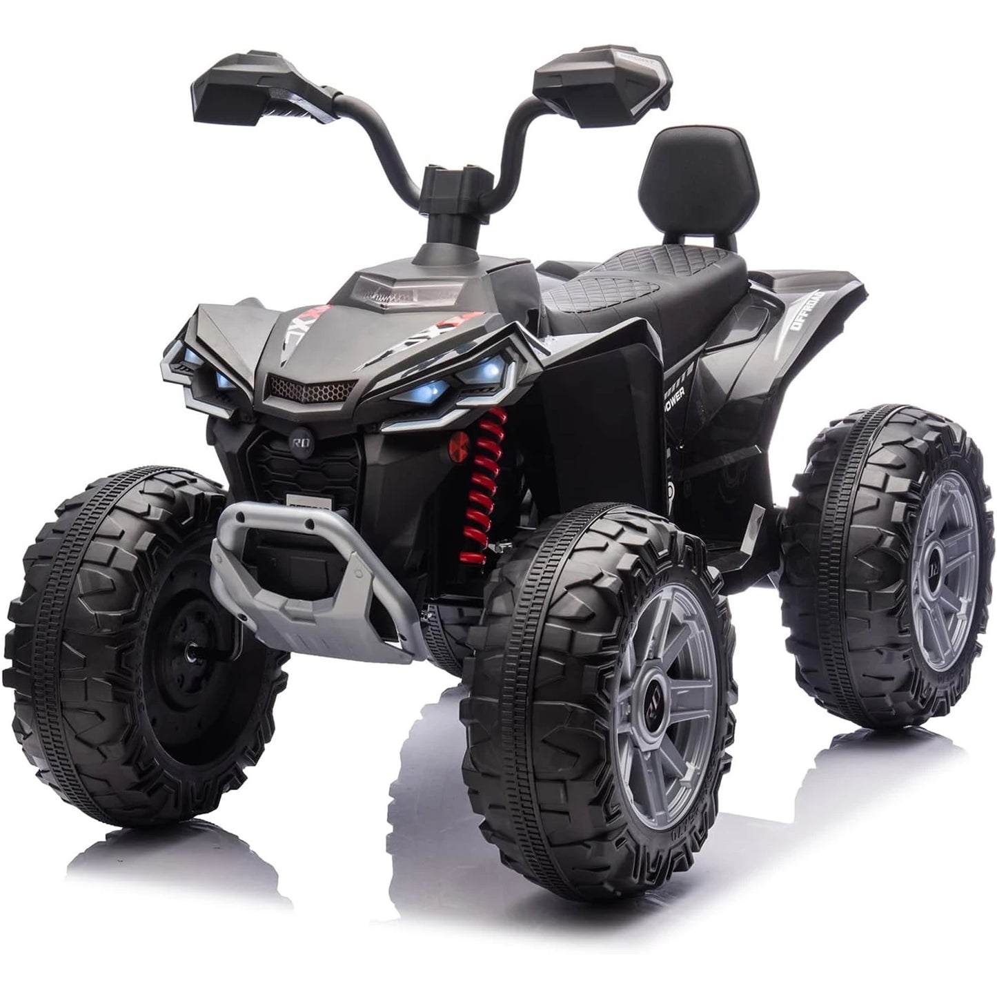 24V Kids Electric ATV 4-Wheeler (2-Seater) Ride on Toy, Dual 550w Motor