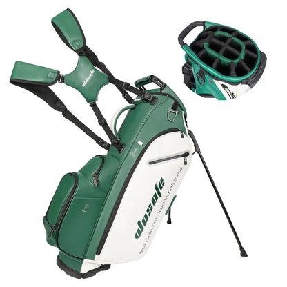 Golf Stand Bag, Lightweight for Men & Women, 14/6 Way Dividers, 6 Way Top Dual Strap w/ Stand