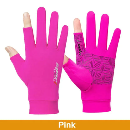 Fishing Gloves, Anti-skid, Breathable Sport Gloves, Unisex