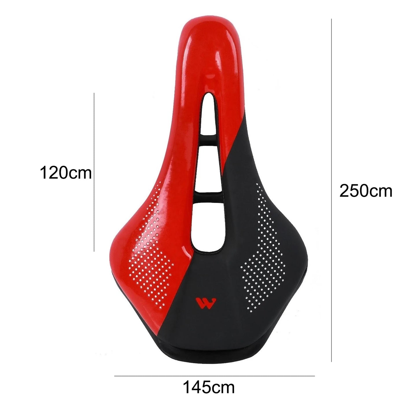 Bicycle Saddle, Hollow Breathable Road Bike Seat, Ultralight Shockproof Cycling Seat Cushion