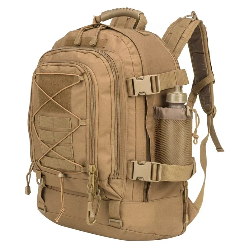 Military Tactical Backpack, 60L Army Molle Rucksack, Travel, Hiking, Camping or Hunting