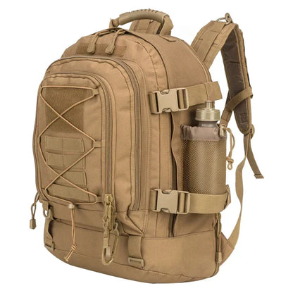 Military Tactical Backpack, 60L Army Molle Rucksack, Travel, Hiking, Camping or Hunting