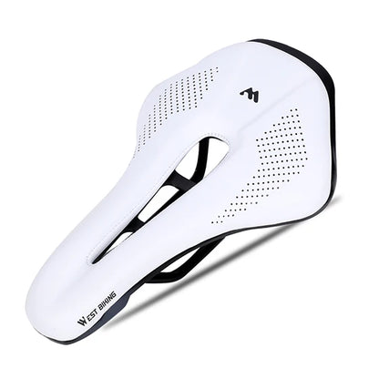 Bicycle Saddle, Hollow Breathable Road Bike Seat, Ultralight Shockproof Cycling Seat Cushion