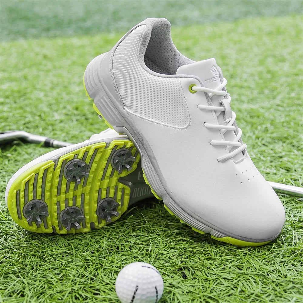 Men Waterproof Golf Sneakers New Anti Slip Walking Footwears