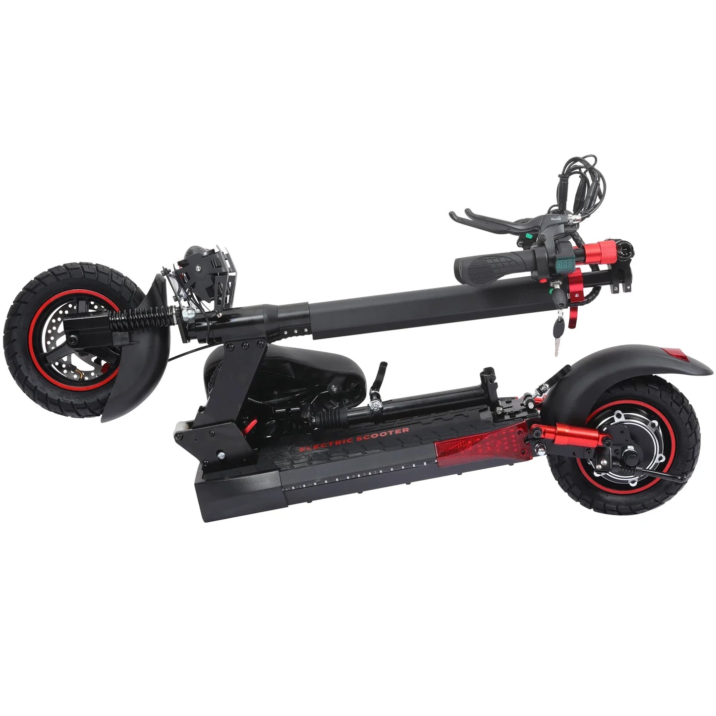 Adult 800W, 48V Battery, Electric Skateboard, 10 Inch Tire Electric Foldable Scooter