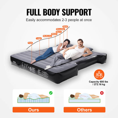 Truck Bed Air Mattress Full Size, Short Truck Beds, Inflatable Camping Bed