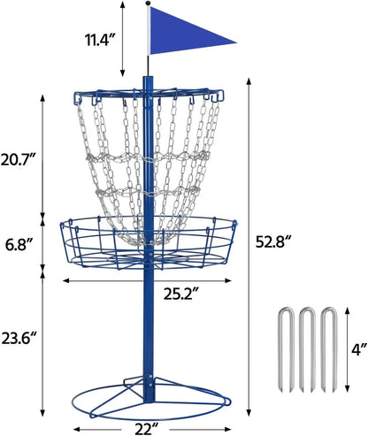 Disc Golf, Target Basket, Portable