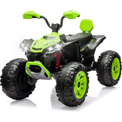24V Kids Electric ATV 4-Wheeler (2-Seater) Ride on Toy, Dual 550w Motor