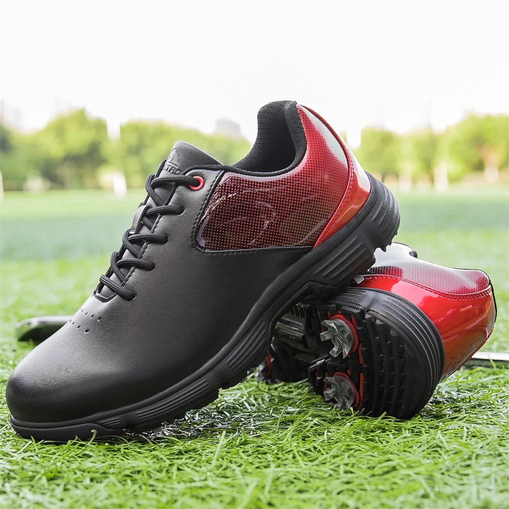 Men Waterproof Golf Sneakers New Anti Slip Walking Footwears