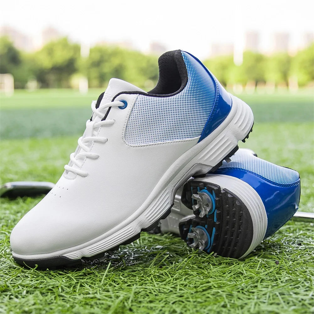 Men Waterproof Golf Sneakers New Anti Slip Walking Footwears
