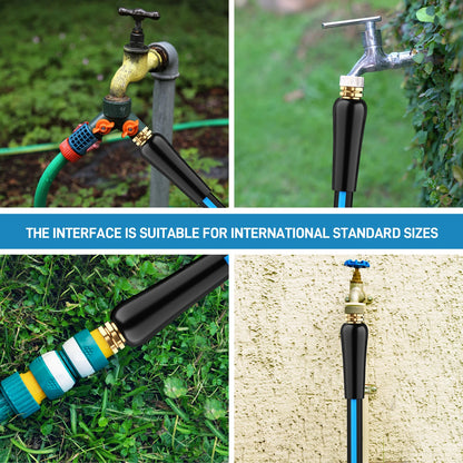 Garden Hose Heavy-Duty Durable PVC Hose 25-100 ft, Outdoor Water Hose 5/8 in Irrigation Hose
