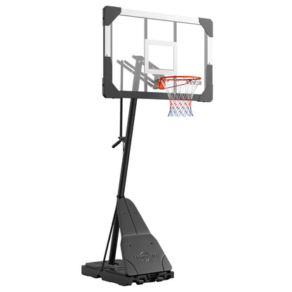 Basketball Stand, Height Adjustment, Hoop with 44 -54 inch Backboard