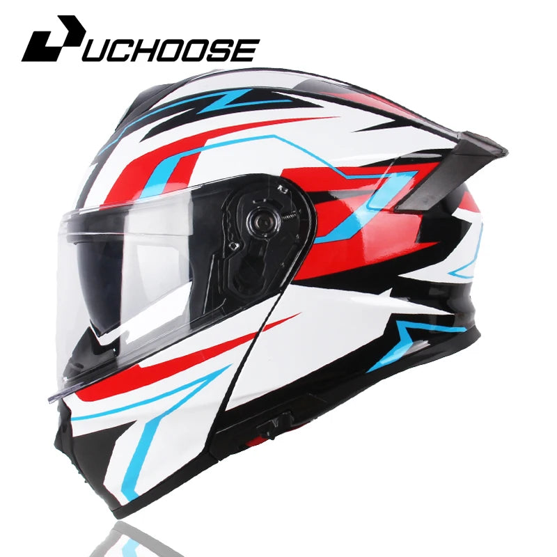 High Quality Motorcycle Helmet, DOT Approved, Unisex, Four Seasons, Motocross, Modular Flip Up Visor, Off Road