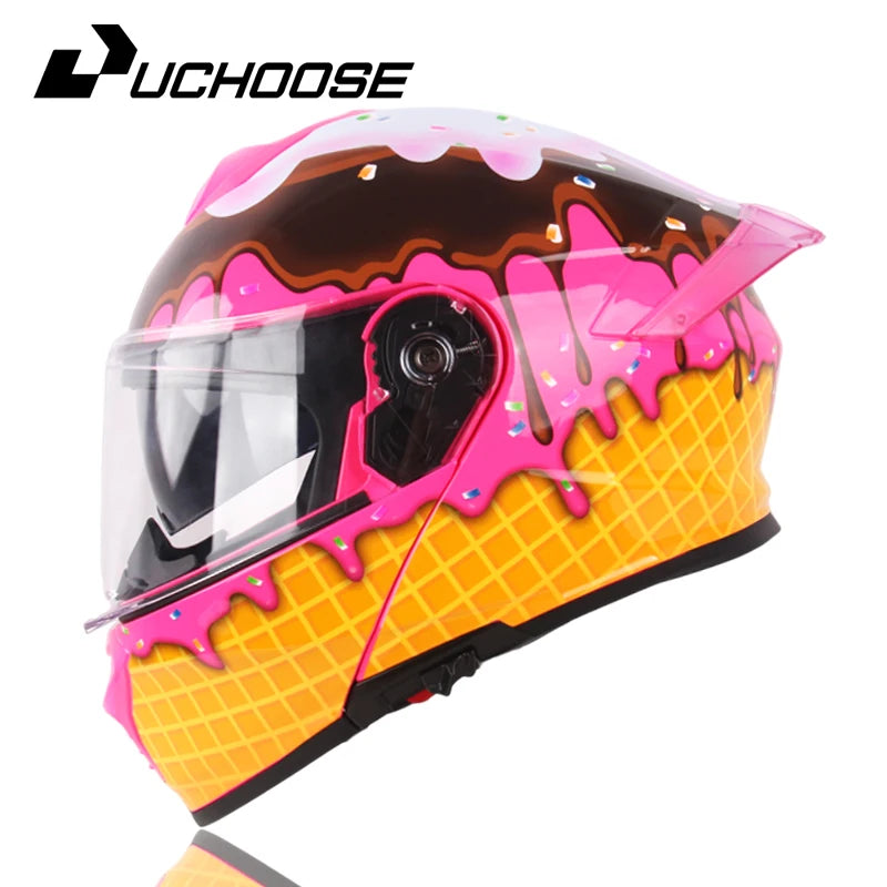 High Quality Motorcycle Helmet, DOT Approved, Unisex, Four Seasons, Motocross, Modular Flip Up Visor, Off Road