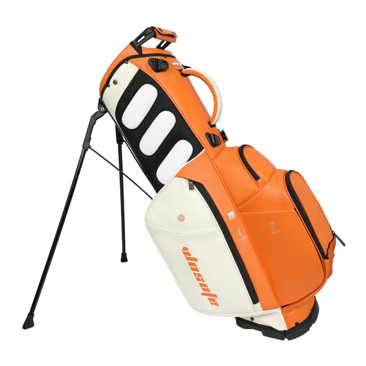 Golf Stand Bag, Lightweight for Men & Women, 14/6 Way Dividers, 6 Way Top Dual Strap w/ Stand