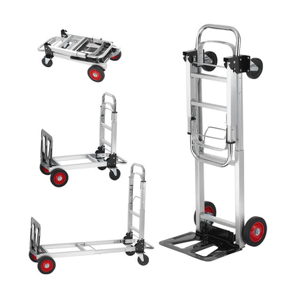 Heavy-Duty Hand Truck, 400 LB Capacity, Foldable Luggage or Utility Cart