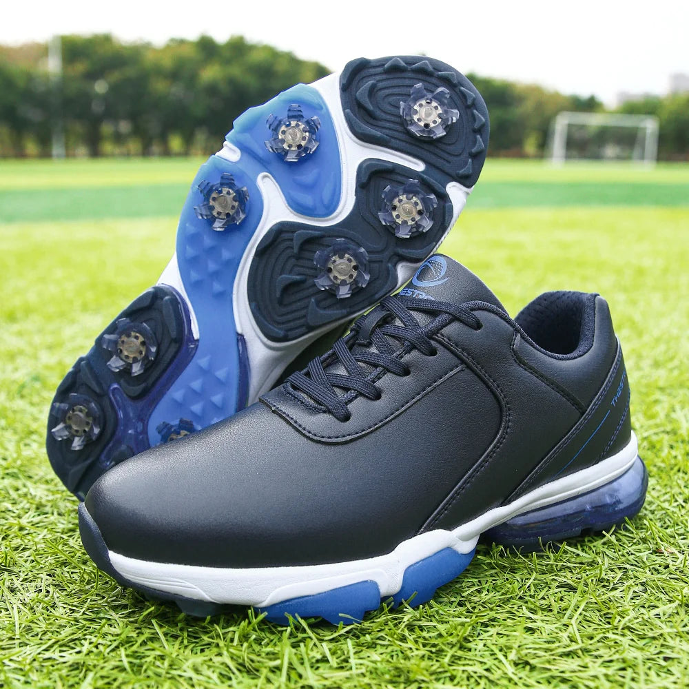 New Professional Men's Golf Shoes, Comfortable, Anti Slip Footwear