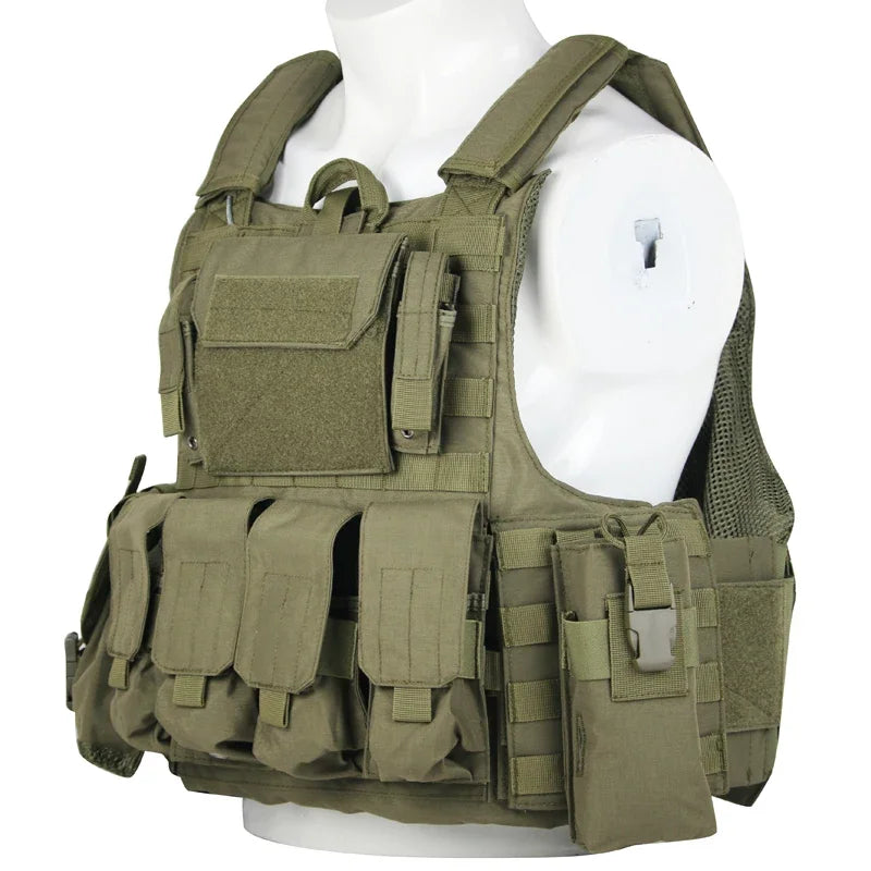 Tactical Vest, Outdoor Body Armor, Protective Vests, Hunting Plate Carrier