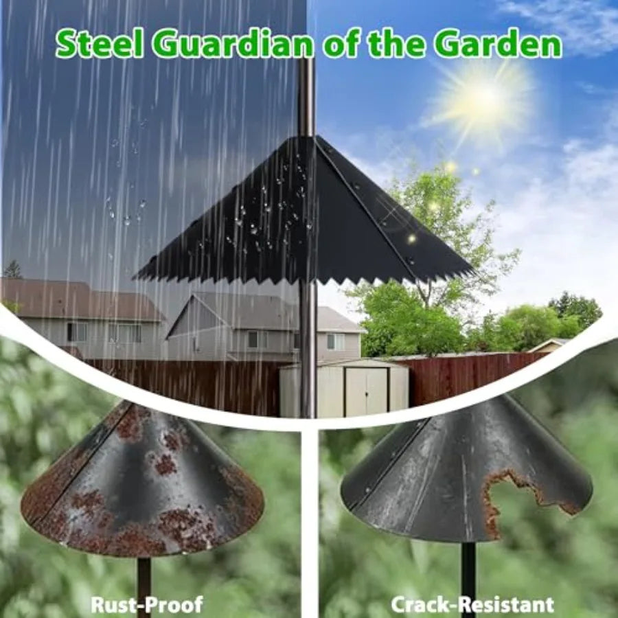 Bird Feeding Station Kit, 94 inch Adjustable Stand Pole w/ 6-Hooks, Bird Bath, Curved Mesh Tray Squirrel Baffle
